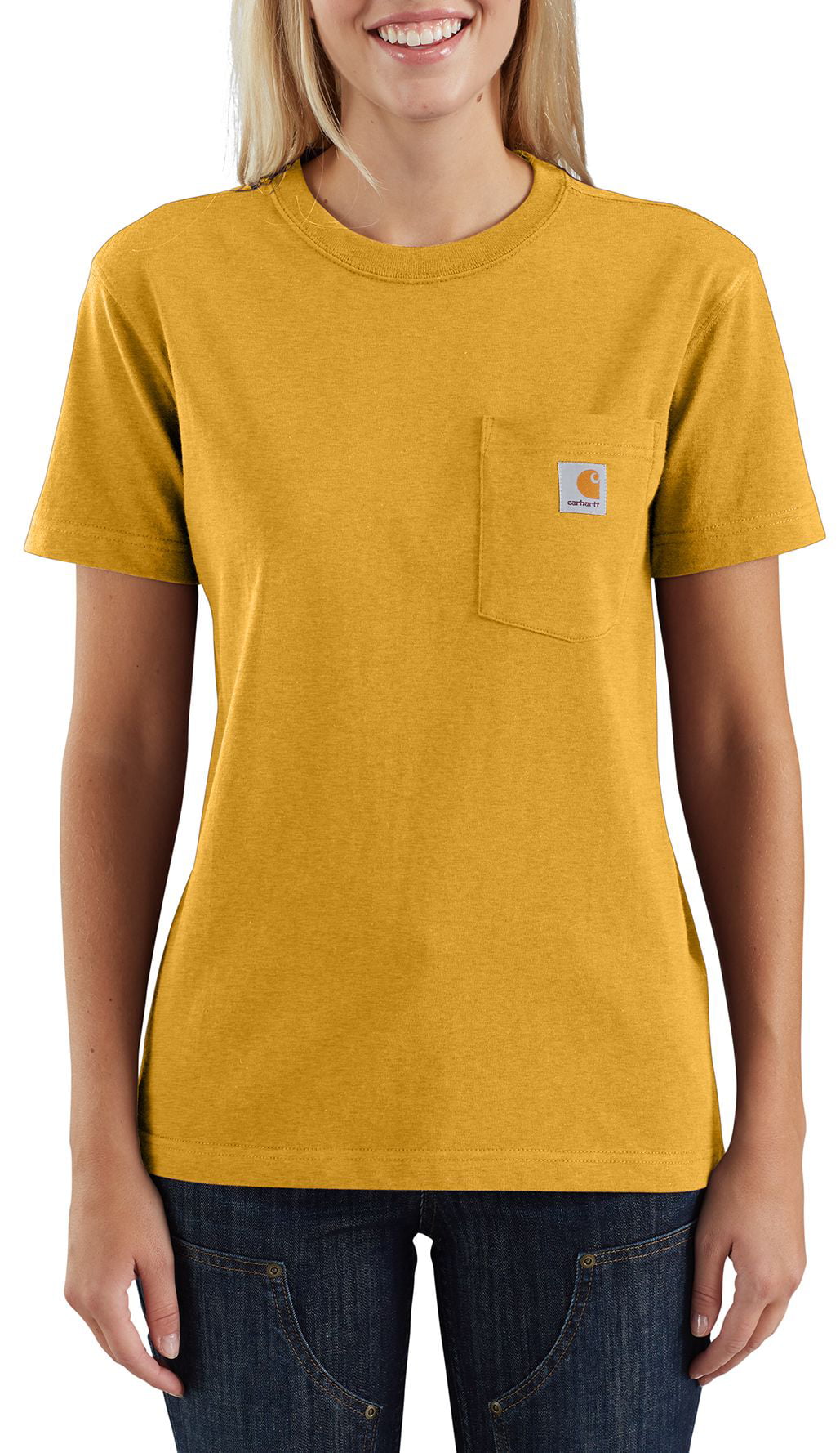 Carhartt - Carhartt Women's Workwear Pocket T-Shirt - Walmart.com ...