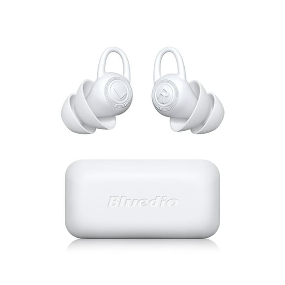 Bluedio Bluedio NE Silicone Earplugs -40dB Noise Reduction, Ultra-Soft Sleep Earplugs with Compact Case, White