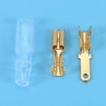 thumbnail image 6 of 400Pcs/100Pairs Female Male Spade Crimp Terminals Sleeve Wire Wrap Connector for 22-16 Awg 2.8Mm, 6 of 9