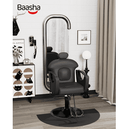 OmySalon All Purpose Salon Chair with Reclining Back, Stylist