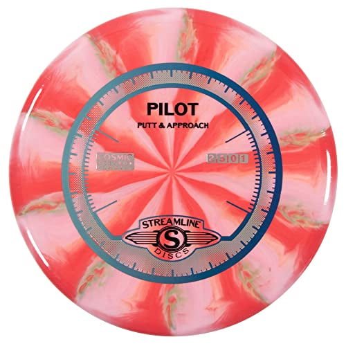 Streamline Discs Cosmic Neutron Pilot Putter Golf Disc [Colors may vary] - 170-175g