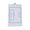 thumbnail image 3 of Tablero de entrenamiento de fútbol Entrenadores de fútbol Portapapeles profesional portátil con marcador borrable Portapapeles de fútbol de doble cara, 3 of 8