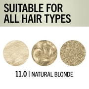 Schwarzkopf Keratin Blonde Hair Dye Natural Blonde 11.0, Hi-Lift Permanent Color, 1 Use