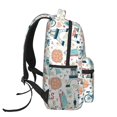 thumbnail image 3 of Easygdp Eiffel Tower Mochila Ergonómica Versátil para Laptop - Múltiples Bolsillos, Correas Ajustables, Unisex para Escuela, Viajes y Actividades al Aire Libre-One Size, 3 of 5