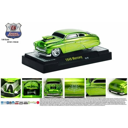1949 Mercury Coupe, Green - Castline M2 81161/11B - 1/64 Scale Diecast Model Toy (Best Price On Benelli M2)