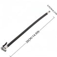 thumbnail image 3 of YingYouFu Rubber Tire Pressure Hose with Clamp, Air Compressor Inflator Hose for Car, Pneumatic Hose with Thread Port for Workshop Garage, 3 of 7
