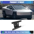 thumbnail image 2 of License Plate Bracket Accessories for 2024 2025 2026 Tesla Cybertruck,Heavy Duty Steel Black Mount,Clear vision, 2 of 6
