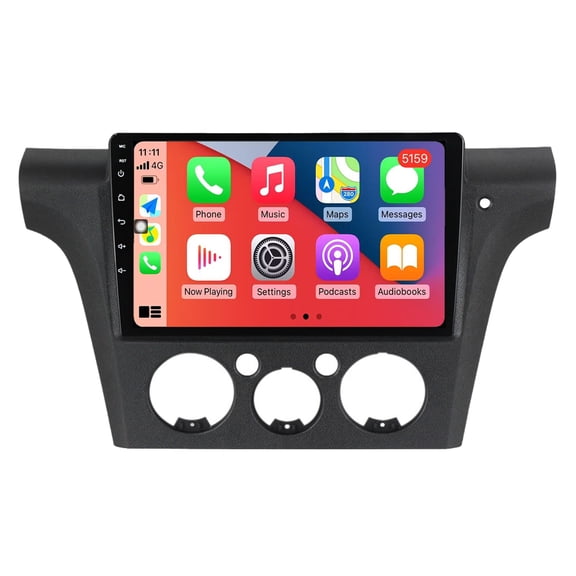 RoverOne Car Stereo CarPlay Android Auto for Mitsubishi Outlander 1 2001 - 2008 GPS Navigation Bluetooth DSP Multimedia Video Player