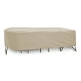 thumbnail image 1 of Protective Covers Imperméable Table de Patio et Chaise Haute Housse de Jeu, 80 Pouces x 96 Pouces, Table Ovale/rectangle, Tan - 1348-TN, 1 of 1