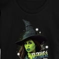 thumbnail image 3 of Wicked: Part 2 -  Elphaba Witch Hat - Juniors Cropped Short Sleeve Graphic T-Shirt, 3 of 5