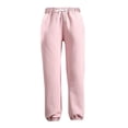 thumbnail image 1 of Pantalones de chándal con forro polar Mujer Pantalones deportivos para correr Rosa 2XL Zulema Pantalones de mujer con forro polar, 1 of 8