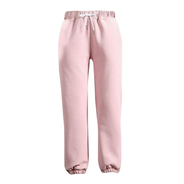 Pantalones de chándal de gimnasia para mujer de invierno, pantalones forrados de vellón informales de entrenamiento térmico, pantalones deportivos fem 2XL