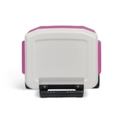 Igloo 16 QT Laguna Hard Side Ice Chest Cooler with Wheels, Pink