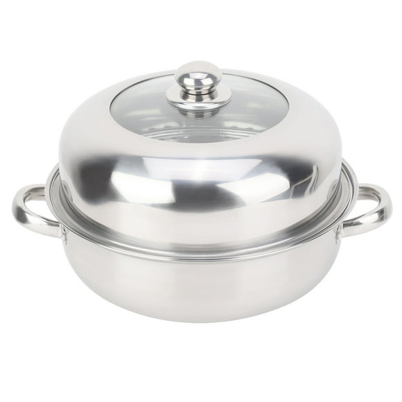 Olla de vapor de acero inoxidable Sincero de Una Sola capa 28 cm