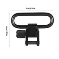 thumbnail image 3 of Elenxs Sling Swivel Quick Deatch Strap Buckle Ring Steel Swivel Mount Adapter Hunting Tool for Outdoor Shooting, 3 of 7