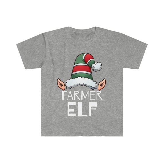 Farmer Elf Christmas Holidays Xmas Elves Farming Farm