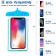 thumbnail image 2 of 2 Pack Waterproof Cell Phone Pouch, Universal Cell Phone Waterproof Underwater Case Dry Bag, 2 of 5