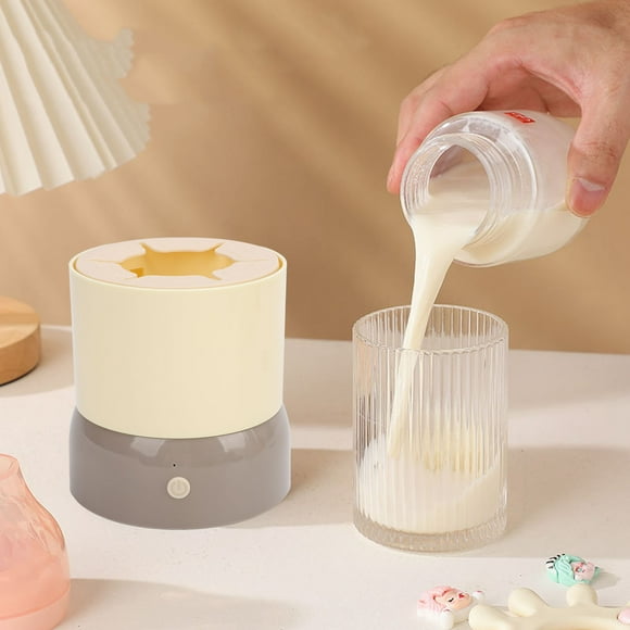 Baby Bottle Shaker, Infant Bottle Mixer Electric Automatic Infant Bottle Shaker USB Charging Baby Milk Bottle Shaker Hands Prevent Bloating Infant Bottle Mixer for Outdoor Indoor