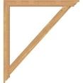 thumbnail image 3 of Ekena Millwork 3 1/2"W x 44"D x 48"H Traditional Traditional Smooth Bracket, Western Red Cedar, 3 of 4