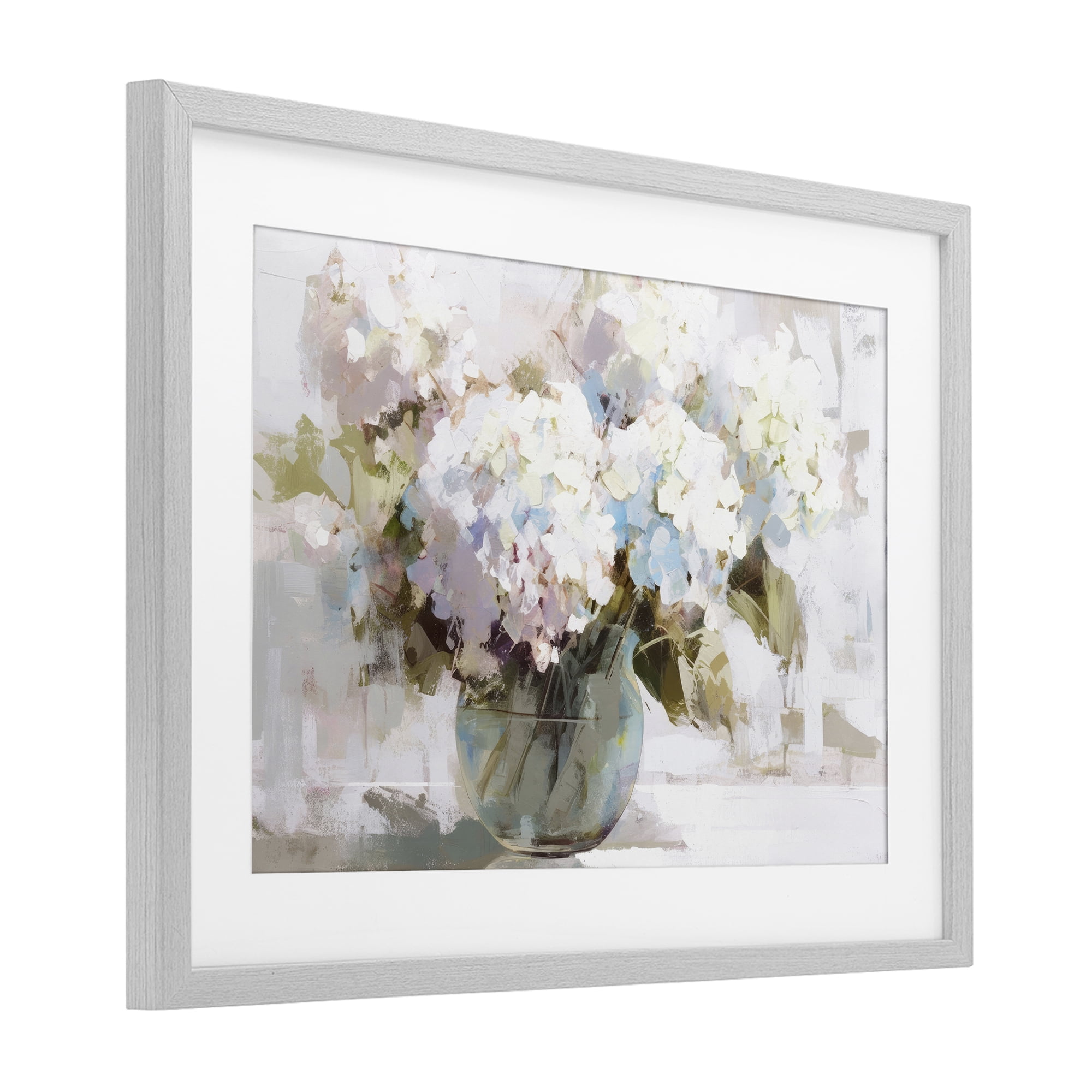Stupell Industries Blushing Bride Garden Flowers Gray Framed Print Under Glass, design by Tina LeCour