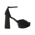 thumbnail image 2 of Sam Edelman Womens Nattie Faux Leather Square Toe Platform Sandals, 2 of 3