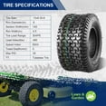 thumbnail image 3 of MaxAuto 2 Pcs 13x6.50-6 Turf Tire Mower Lawn and Garden Tractor, 4PR, 3 of 6