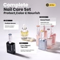 thumbnail image 2 of Set de esmaltes de uñas Beetles Pearl, 7 unidades, con base y capa superior de 20 ml, 2 of 6