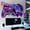 Multi, variant on 3 Pack Colorful 3D Game Controller Wall Decals, Self Adhesive Joystick Stickers, Decor for Teen Boys Bedroom & Gaming Playroom