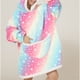 thumbnail image 1 of Blanket Hoodie, Oversized Blanket Hoodie Machine Wash Cute Pattern Print Fashionable Flannel Soft For Sleeping ANGGREK Otros, 1 of 6