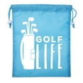 thumbnail image 2 of Mato & Hash Mini Drawstring Golf Bags | Golf Favor Bags for Leagues and Parties, 2 of 3