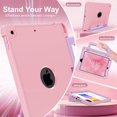 thumbnail image 3 of Kids Shockproof Case for iPad 7/8/9 Gen 10.2", Kickstand, Hand Strap & Pencil Holder, 3 of 9