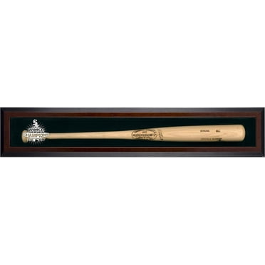 Chicago White Sox 2005 World Series Champions Logo Brown Framed Single Bat Display Case - Fanatics Authentic Certified