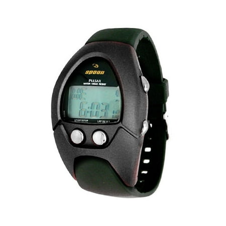 Spoon Men's Digital Black Watch