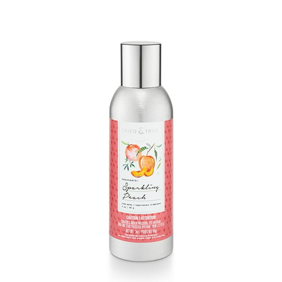Tried & True Sparkling Peach Room Spray, 3 oz. Tin