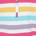 thumbnail image 3 of Lazy Jacks Boys/Girls Striped Quarter Zip Sweatshirt, 3 of 4