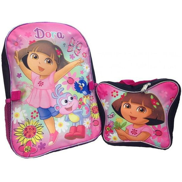 Dora The Explorer Backpack Dora the Explorer Butterfly School Bag