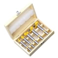 thumbnail image 4 of Juego de Brocas de Taladro Gloria Broca Forstner 5 Piezas Color Amarillo, 4 of 9