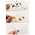 thumbnail image 2 of WOVTE Cute Lovely Animal Cartoon Letter Writing Stationery Paper, Greeting Card, Thank You Card, 6pcs with Envelopes and Animal Stickers，Size 6.3" X 8.3" Paper, – Panda Bear Fox Leopard Pig Rabbit, 2 of 6