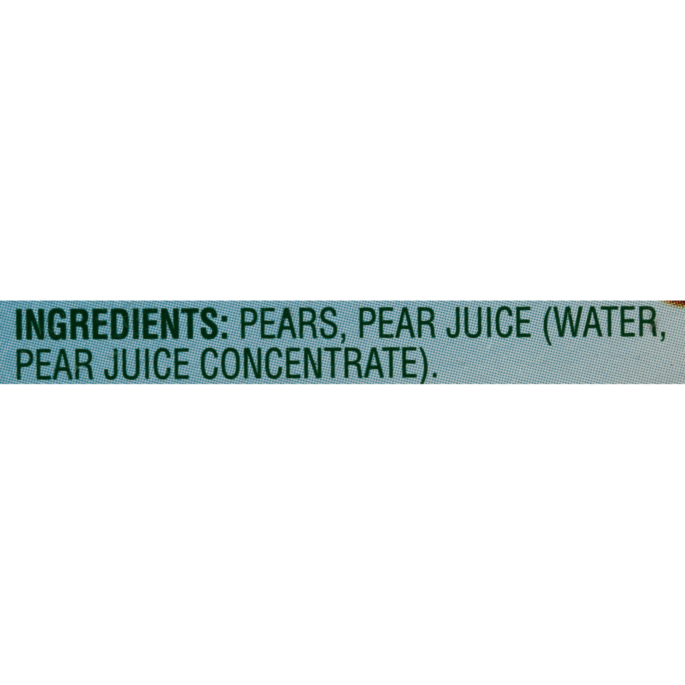 (6 Cans) Del Monte Canned Pear Halves, 100% Juice, 15 oz