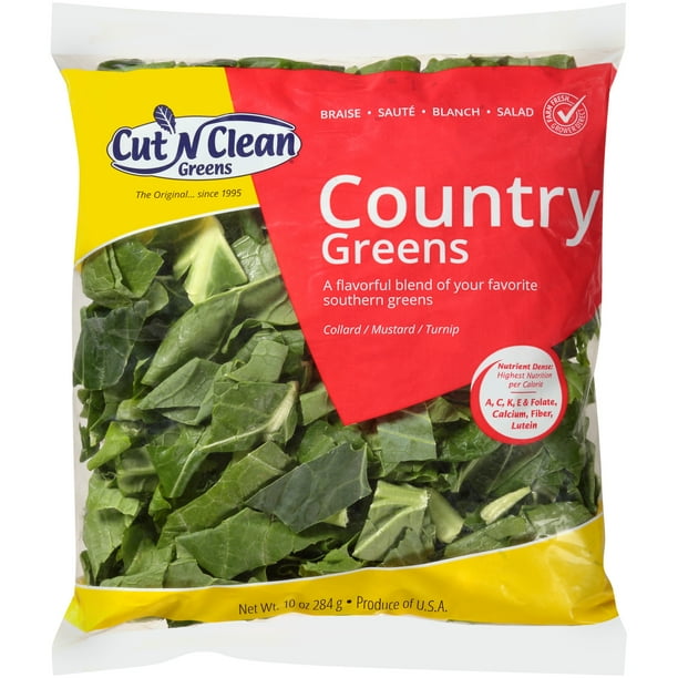 Cut 'N Clean® Country Greens 10 oz. Bag