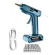 thumbnail image 2 of Pistola de pegamento termofusible con apagado automático y recargable para reparaciones rápidas en el hogar 20 pegamento en barra 5400mA, 2 of 9