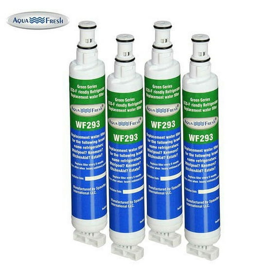 Aqua Fresh Replacement Water Filter For KTRA22EMSS, 4396701, Kenmore 9915, 4396702, FILTER 6 -(4-Pack)
