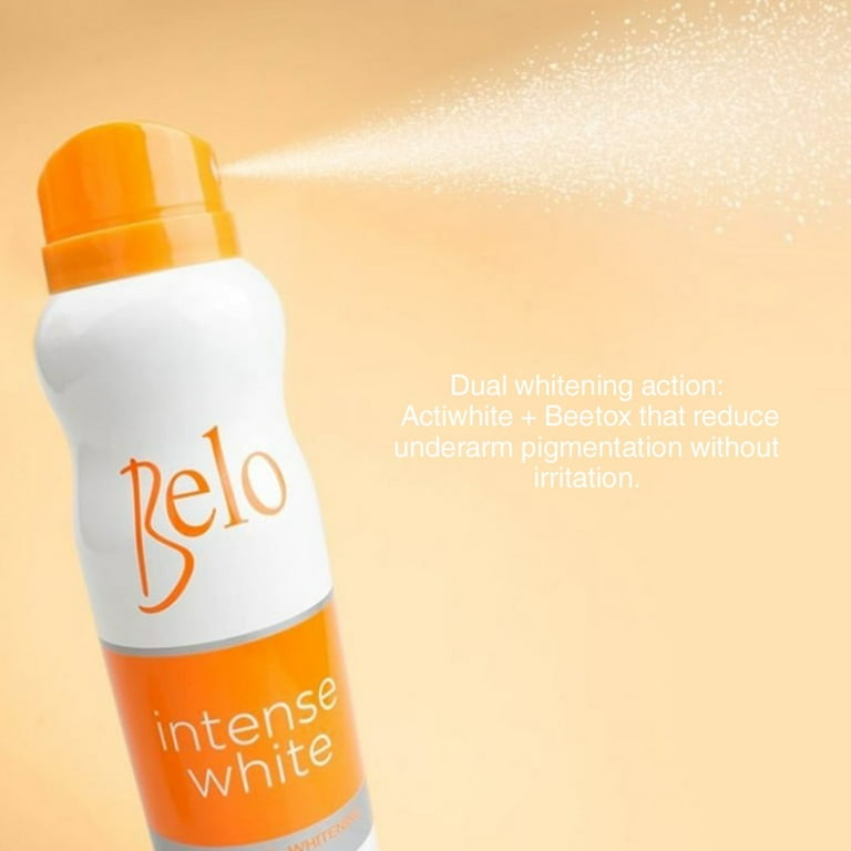 速くおよび自由な Intense Belo White 140ml Spray, Deodorant Whitening Advanced 制汗・デオドラント