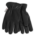 thumbnail image 4 of Guantes de invierno retro de piel de oveja cálidos para ciclismo, deportes al aire libre, guantes de motocicleta, guantes de bicicleta con aislamiento térmico de algodón grueso a prueba de frío, 4 of 6