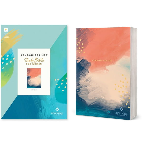 NLT Courage for Life Study Bible for Women, Filament Enabled (Softcover), (Paperback)