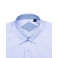 thumbnail image 4 of sogami Men's Long Sleeve Cotton Spandex Dress Shirt Collar Casual Shirts, 4 of 11