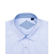 sogami Mens Long Sleeve Stretch Cotton Dress Shirt Regular Fit Button Down