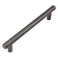 thumbnail image 2 of Hickory Hardware Metropolis 5-1/16 Inch Center to Center Matte Black Cabinet Pull PA0225-MB, 2 of 2