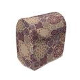 thumbnail image 1 of Moroccan Stand Mixer Cover, Grid Style Ornate Ceramic Style Tile Orient Vintage Inspirations, Kitchen Appliance Organizer Bag Cover with Pockets, 5 Quarts, Pale Orange Dark Blue, by Ambesonne, 1 of 4