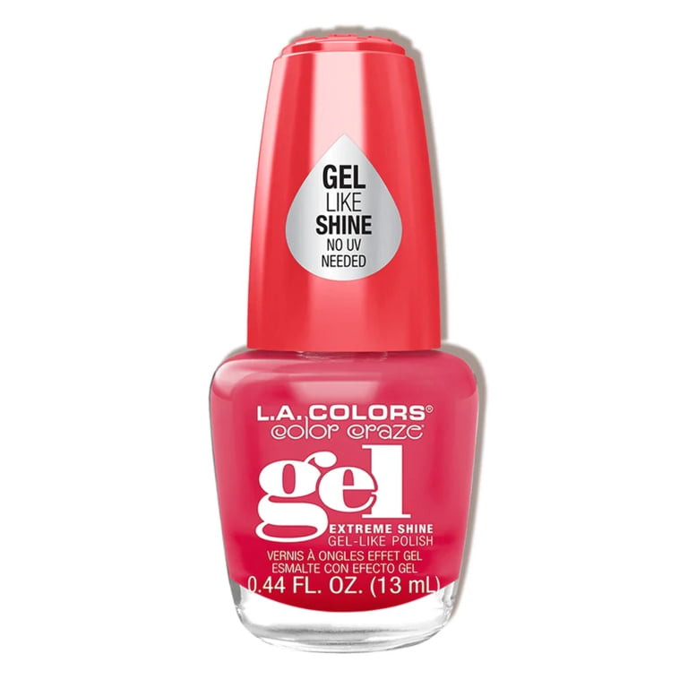 L.A. COLORS, Gel-like Nail Polish, Vanilla Latte, 0.44 fl oz
